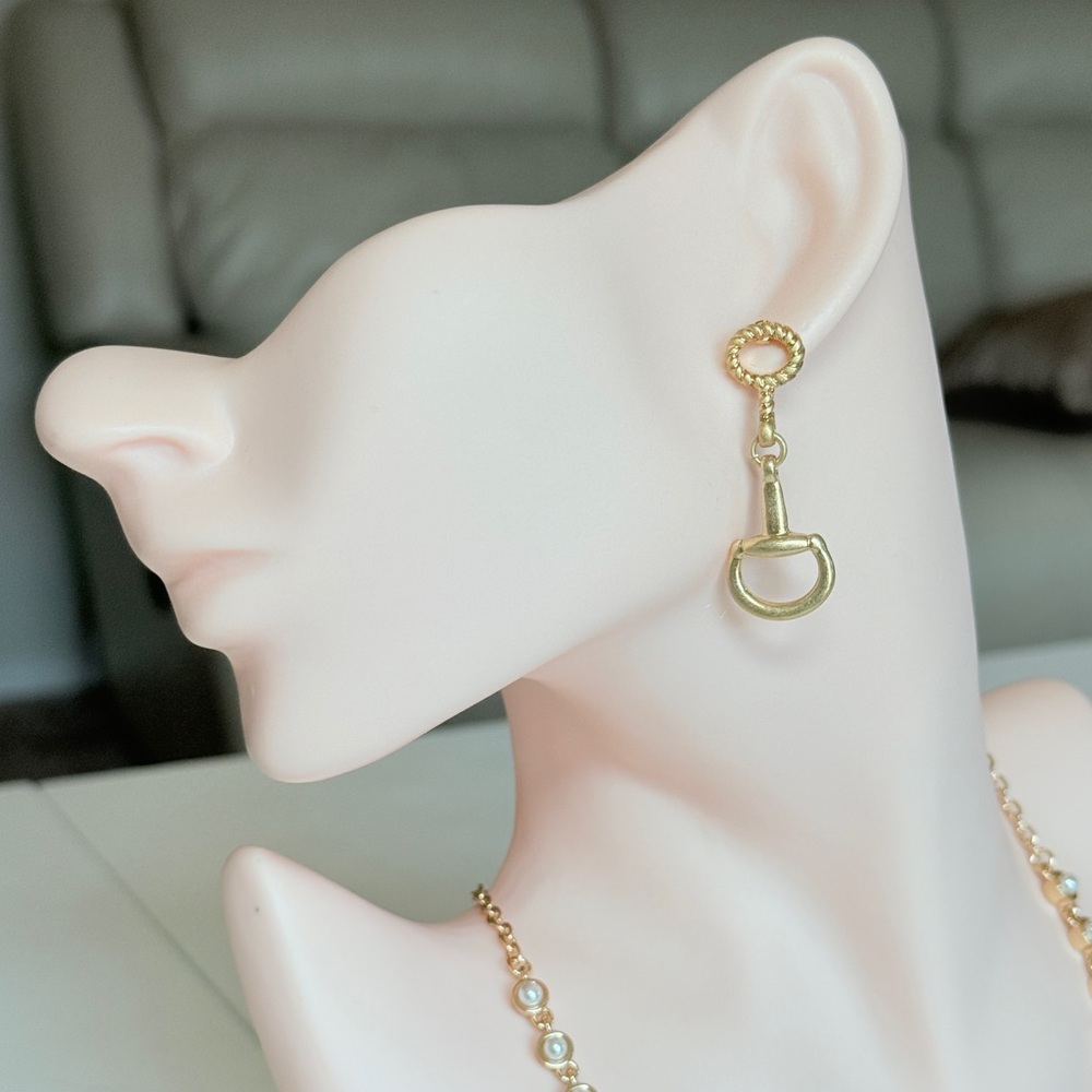 Gold Drop Earrings